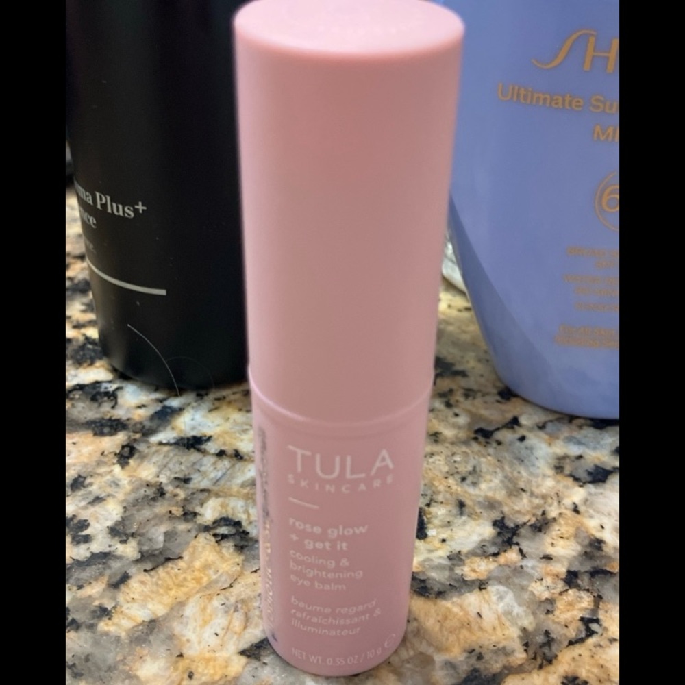 TULA Skincare Rose Glow & Get It Eye Balm - new
